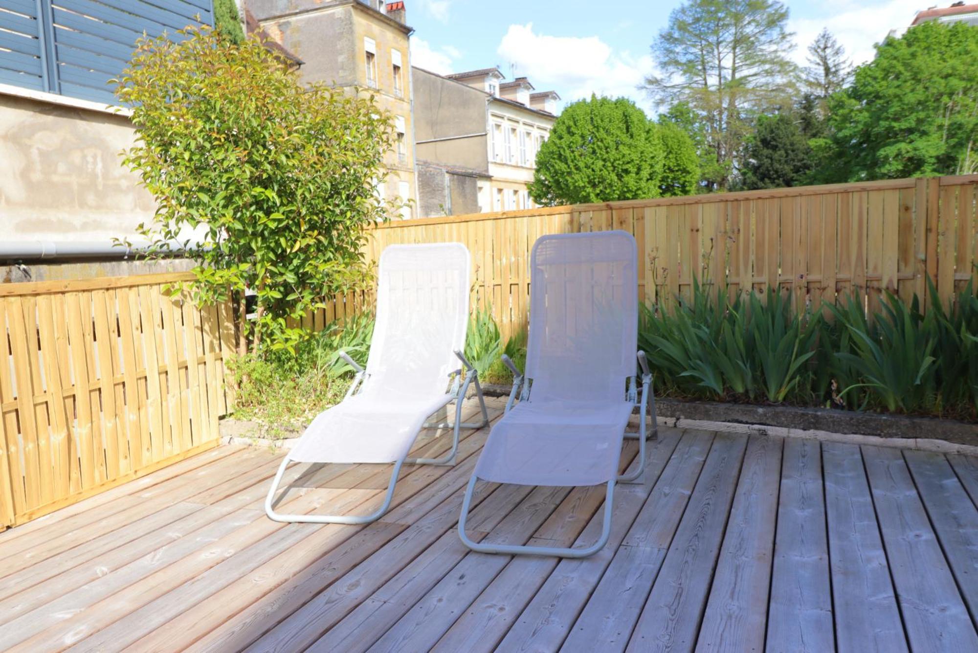 Le Terrazza - T3 Hyper-Centre Avec Terrasse Privative Apartment Bergerac Bilik gambar